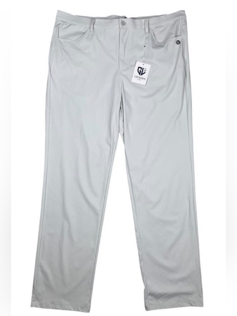 GL Men's Light Silver Grey Pants - Picture 6 of 9
